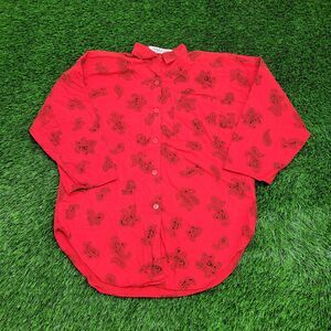 Vintage 90s Paisley AOP Button Shirt Womens XL 21x28 Hippie